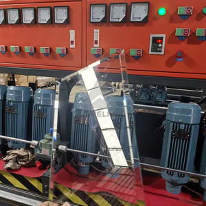 Machine de polissage et de meulage de bord droit en verre à moteur électrique pour portes de placard Portable 380V Garantie de 12 mois Facile à utiliser - Product Image 5