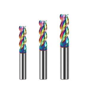Jinchuan Haute Poli 3 Flûte 35 ° Helix Angle DLC Revêtement En Acier De Tungstène CNC Router Bit HRC65 <span class=keywords><strong>Fraise</strong></span> OEM/ODM - Product Image 1