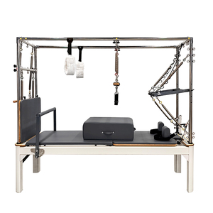 Equipo <span class=keywords><strong>de</strong></span> <span class=keywords><strong>Pilates</strong></span> 3 en 1 con <span class=keywords><strong>Torre</strong></span>, Modelo Reformer Trapeze, Fabricado en Aluminio para Estudio - Product Image 1