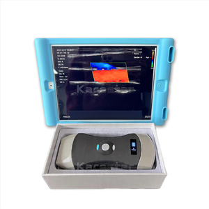 K-TC101 Escáner de Frecuencia Veterinaria <span class=keywords><strong>Doppler</strong></span> a Color de 192 Elementos con Wifi e IA, Sonda de Ultrasonido Portátil Inalámbrica Multiusos - Product Image 2