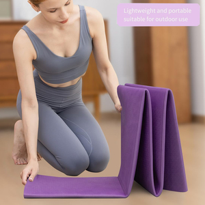 Không Trượt Có Thể Gập Lại TPE Yoga Thảm Nhà Tập Thể Dục Phòng Tập Thể Dục Tập Thể Dục Pilates Tập Thể Dục Mat 6Mm Độ Dày Cho Người Đàn Ông Phụ Nữ - Product Image 5