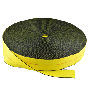 미국 표준 고강도 1 플라이 폴리에스터 리프팅 슬링 25mm-250mm 황색 웨빙 재료 - Product Image 2