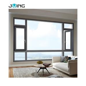 إطار نافذة من الألومنيوم عالي القوة من جيينغ |   تصميم مقاوم للعوامل الجوية |   استخدام المباني - Product Image 2