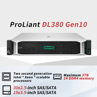 Vente flash Serveurs informatiques HPE Proliant DL380 DL360 GEN11Gen10 1U 2U en rack, système informatique, GPU, NAS, données, ERP, stockage cloud, serveurs virtuels HPC