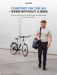 Sac de selle de vélo multifonctionnel à la mode personnalisé en gros, sac de vélo portable imperméable en tissu Oxford, sac de tube supérieur - Product Image 4