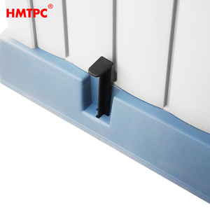 Nichoir <span class=keywords><strong>pour</strong></span> chien en plastique résistant aux intempéries, avec porte métallique, toit ventilé, plancher surélevé, <span class=keywords><strong>pour</strong></span> chiens de taille moyenne - Product Image 5