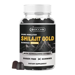 Halal Shilajit <span class=keywords><strong>Gummy</strong></span> <span class=keywords><strong>Candy</strong></span> met Ashwagandha, Zeewier, Zwarte Komijnzaadolie, Fulvinezuur, Suiker Vrij voor Mannelijke Energie & Immuunsysteem Ondersteuning - Product Image 2
