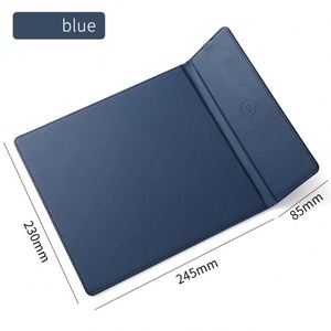 Alfombrillas de ratón plegables de cuero PU ecológico con carga inalámbrica, diseño de moda, 15W, tacto superior, al por mayor, personalizadas, de IStapromo Gifts - Product Image 5