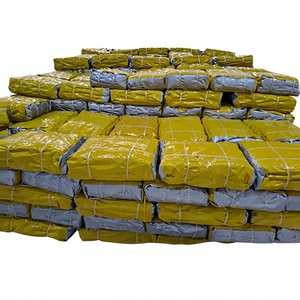 Bâche robuste imperméable jaune-grise en tissu tissé uni pour usage extérieur – Articles en stock - Product Image 1