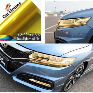 30 सेमी x 10 मीटर डिय हेडलाइट टिंट फिल्म चिपकने वाला विनाइल स्पष्ट रंग टेल लाइट रैप स्टिकर - Product Image 4