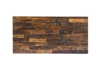 Dessus de table en orme récupéré meubles en bois rustiques immeuble de bureaux meubles en bois placage d'orme massif dessus de bureau en bois haut de travail