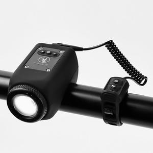 Echo USB 可充电锂离子电池 IPX5 防水 6 种模式 防盗功能 前置 LED 手电筒 山地自行车灯 车把灯 - Product Image 2