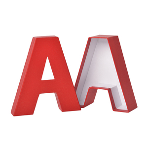 <b>A</b> to Z Empty Number Paper Alphabet Cardboard Packaging Design Custom <b>Letter</b> Shape Paper Gift Boxes for Wholesale - Product Image 6