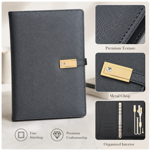 Regalo Empresarial, Agenda A5 con Carga por Cable, Batería de 8000 mAh, Banco de Energía USB, con Memoria USB - Product Image 2