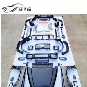 Alta calidad Jimny G63 PP Material Body Kit Hood Bumper Fender Grille Light <span class=keywords><strong>Fit</strong></span> para <span class=keywords><strong>Jim</strong></span> G Class G63 Car Body Back Tire Cover - Product Image 1