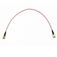 Câble d'antenne coaxial étanche en cuivre pur SMA femelle vers RP-SMA femelle RF0.81 RF1.13 pour NGFF M.2 50 ohms 0.5m/1m/2m/5m