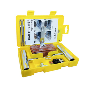 Kit de Reparación de Neumáticos Wantu, Juego de 33-58 Piezas, Herramientas de Acero para Autos, Motocicletas, Bicicletas Eléctricas, Reparación de Pinchazos sin Cámara - Product Image 3