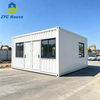 Maisons préfabriquées à 2 étages, duplex en conteneurs avec 2 chambres, villa préfabriquée de luxe en conteneurs