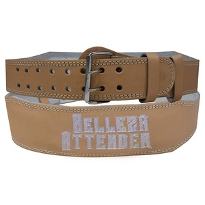 2020 ceintures de musculation marron naturel tout cuir entraînement de gymnastique meilleur prix équipement d'haltérophilie-sacs d'alimentation - Product Image 1