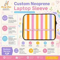 Fabricant d'étuis pour ordinateur portable OEM, étui pour ordinateur portable en néoprène sur mesure avec fermeture éclair, poignée et doublure douce, avec support d'échantillon