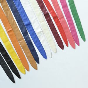 カスタムワイドソフトストックキュートPUレザー帯紐ベルトマルチカラー210CMロングタイベルトクラシック格安ベルト女性用 - Product Image 5