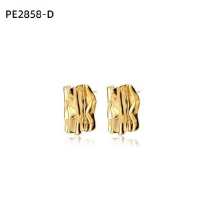 Amy Amy Fashion <b>Stud</b> Earrings <b>Silver</b> Plated Geometric Design For Women Trendy Jewelry Gift - Product Image 3