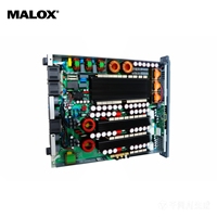 Amplificateur de puissance professionnel MALOX D2004, boîtier en aluminium, 8 canaux stéréo, 4CHX2000W, 8 ohms, pour scène extérieure, concert, audio professionnel