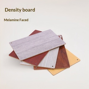 Direktlieferung ab Werk Shandong Erstklassige E0 MDF-Platte Melamin-Furnier Innenmöbel Bilderrahmen Rückwand Schreibtischplatte - Product Image 2