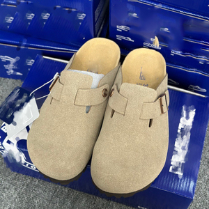 Sandales Birkenstock en cuir véritable de qualité supérieure, semelle souple antidérapante, pour la plage et l'extérieur, sabots plats Birkenstock, vente en gros 2026 - Product Image 2