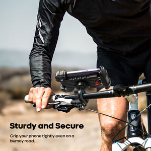 Support de téléphone pour vélo Lamicall BM02, vente chaude, stable, verrouillage sécurisé, support de téléphone portable pour moto, clip, 4,7-6,8 pouces, meilleur article cadeau - Product Image 4