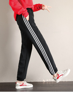 <span class=keywords><strong>Pantaloni</strong></span> Invernali da Donna alla Moda, Casual, Tinta Unita, Caldi e Spessi, Foderati in Pile, <span class=keywords><strong>Taglie</strong></span> <span class=keywords><strong>Forti</strong></span> - Product Image 4