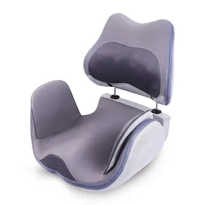 Multifunctional Home Office Use Hip Lumbar Leg Massage Orthopedic Kneading Vibration Massage Seat Lumbar Hip Massage Cushion
