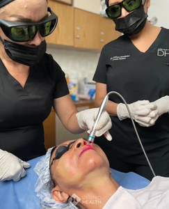 Gigaalaser xách tay 1470nm 980nm đôi cằm lipolysis endolifting thiết bị Laser Lipo để loại bỏ chất béo cứng đầu - Product Image 3