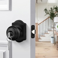 Poignée de porte sphérique en alliage de zinc pour usage extérieur dans les villas, hôtels, appartements, jardins, centres commerciaux et entrepôts