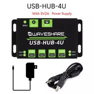 Grado industrial 4 canales USB2.0 multi interfaz Hub adaptador Expansión 1 expansión 4 carcasa de metal - Product Image 4