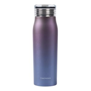 TIWONDER Pure Titanium Pattern Water <b>Bottle</b> 550ml Lightweight <b>Travel</b> <b>Bottle</b> for Outdoor Sports BPA Free Single Wall 0-6 Hours - Product Image 6
