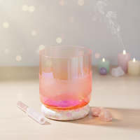 Bol de cristal Alchemy pour bain sonore, instrument de guérison sonore, bol de méditation en quartz 432 Hertz, fournisseur de produits en quartz