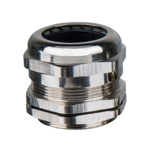 QG Metal Flexible Hose Connector M20 M25 M32 M40 M50 M63 Brass Waterproof Locking For Corrugated Tubing - Product Image 1