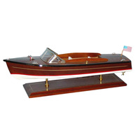 Bateau de vitesse en bois personnalisé de haute qualité, fait à la main, parfait pour la décoration, la collection et les cadeaux Runabout Yacht Aquarama Model Boat