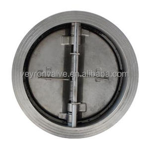 One-way Dual <strong>Disc</strong> <strong>Spring</strong> Check <strong>Valve</strong> Full/Semi Coat With EPDM/NBR/PTFE Seal 2 Inch <strong>for</strong> Oil DIN/BS Standard No Leakage - Product Image 4