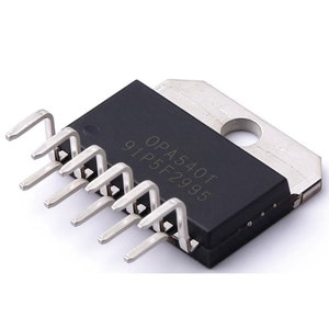 OPA549TG3 ชิ้นส่วนอิเล็กทรอนิกส์แท้จากผู้ผลิต 8A 1 1mV 9V/us 95dB 100nA 40mA 900kHz TO-220-11(แบบขึ้นรูป) แอมพลิฟายเออร์ - Product Image 1