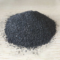 Carborundum noir en sacs de 25 kg, grain 4, carbure de silicium, poudre de carbure de silicium noir, direct usine