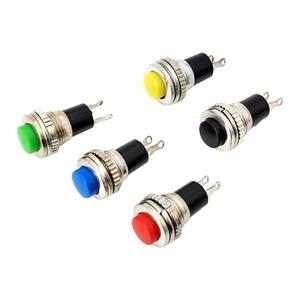 สวิตช์ปุ่มกด 10 มม. 0.5A 250V 2 ขา สวิตช์กริ่งประตู สวิตช์แตร DS-316 - Product Image 2