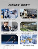 Módulo de Articulación Robótica Compacta, Articulación de Co-robot, Actuador Rotatorio, Servomotor