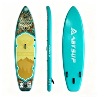 Planche de paddle gonflable EP11 personnalisée de 11 pieds, planche de paddle gonflable pour adultes, planche de surf SUP, planche de paddle gonflable