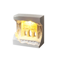 Diffuseur d'huiles essentielles électrique en plâtre coulé sur mesure, chauffe-cire, aromathérapie, parfum d'ambiance de Noël pour la maison, vente en gros