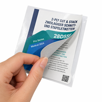 Étiquettes personnalisées multicouches imperméables pour livrets médicaux, bouteilles, autocollants multicouches imprimés, étiquettes d'emballage pharmaceutique