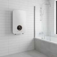Chauffe-eau électrique instantané 9 kW à écran tactile, intelligent, Wi-Fi, économe en énergie, température réglable, pour hôtel, modèle allemand - Vente Flash