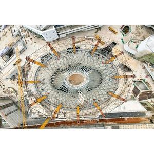 Structure en acier de l'usine de Chine Skylight Dome Glass Roof Space Frame Structures en acier de haute qualité - Product Image 5