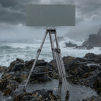 Radar à impulsions Doppler à réseau phasé actif pour l'observation des frontières, la surveillance portuaire et la surveillance côtière à distance, Prix usine Zhenning